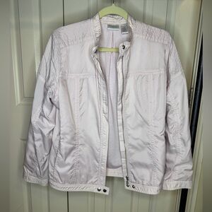 Chico's Light Pink Quilted Jacket